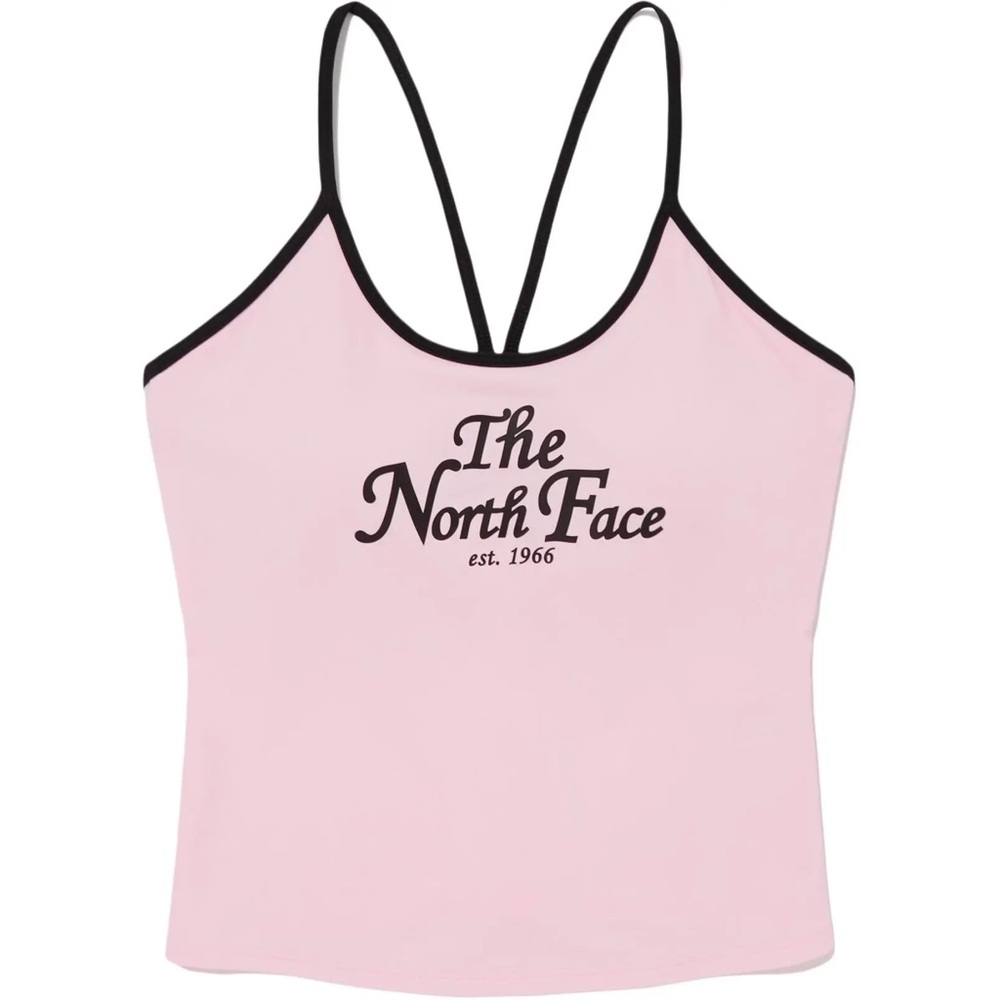 seoul exclusive North face light pink athletic tank top cami - South Korea